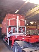 Oplegger container-kipchassis